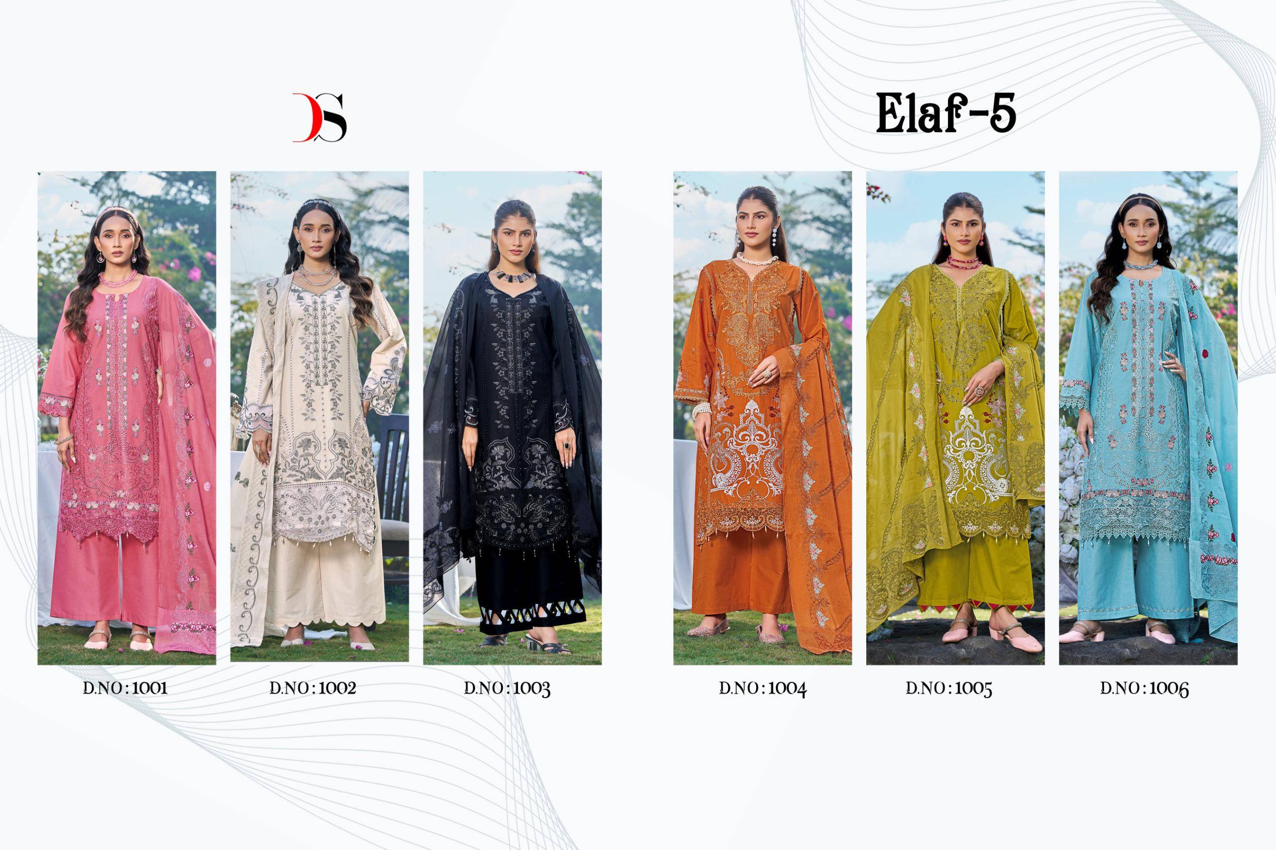 Deepsy Elaf 5 Salwar suit wholesale